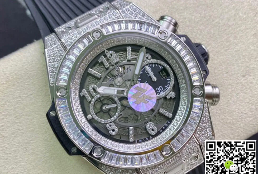 Hublot BIG BANG 421.NX.1170.RX.0904 ZF Factory 1:1 Best Edition Replica Watch Rubber Strap